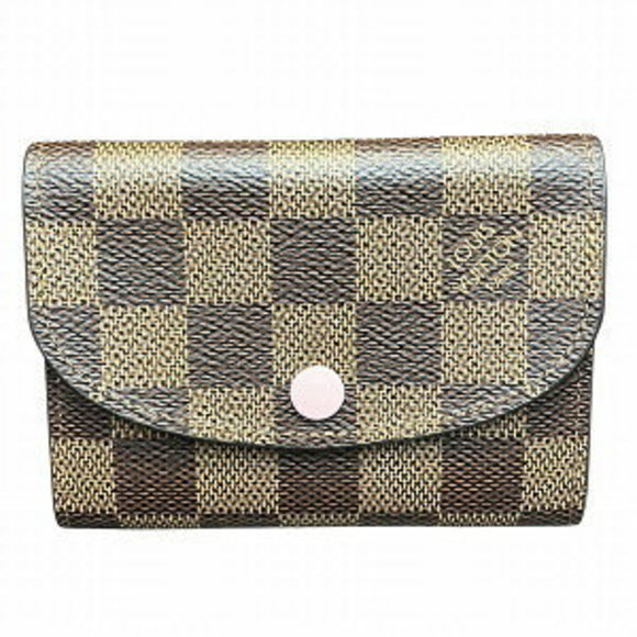 Louis Vuitton Damier Porte Monnaie Rosalie Bifold Wallet Case - Picture 1 of 8